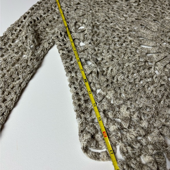Boho Asymmetrical Crochet Tempo Paris Top - Picture 8 of 9